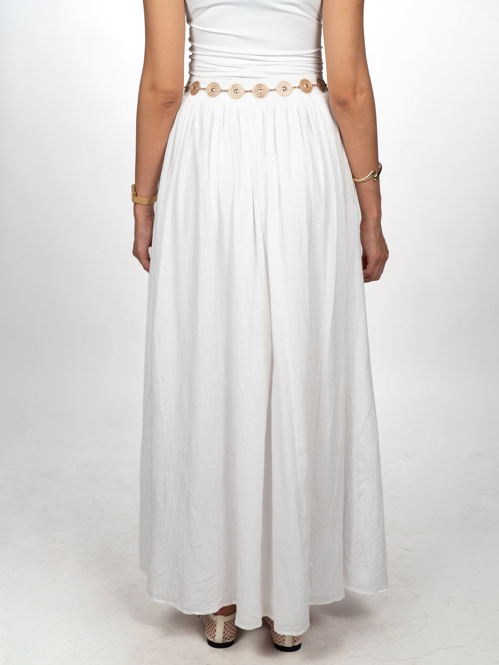 Jupe gaze de coton